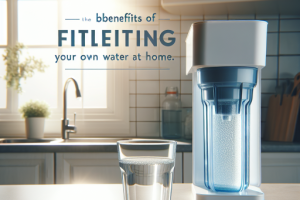 Los beneficios de filtrar tu propia agua en casa