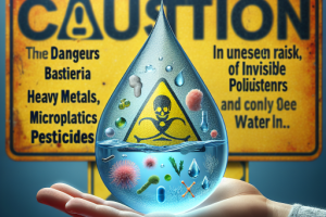 Los peligros de los contaminantes invisibles en el agua Los peligros de los contaminantes invisibles en el agua