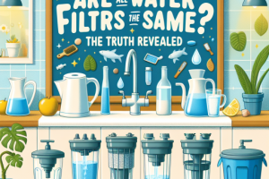 ¿Son Todos los Filtradores de Agua Iguales? La Verdad Revelada